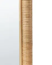 Standing Mirror MONTOT 150 cm Rattan Natural_938861