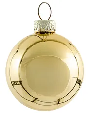 Weihnachtskugel 50er Set SPARKLE Glas Rot / Gold_1027938