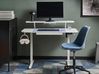 Electric Adjustable Standing Desk WILBANKS 120 cm 60 cm with USB Port White