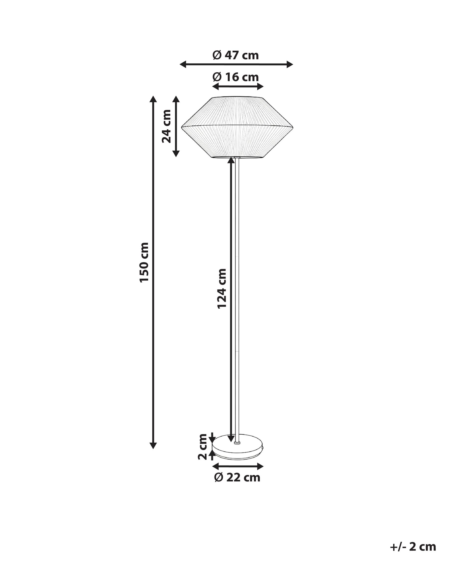 Floor Lamp MAKETSI Metal Black_1027540