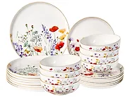24-Piece Dinnerware Set EPAZOTE Porcelain White_1191850