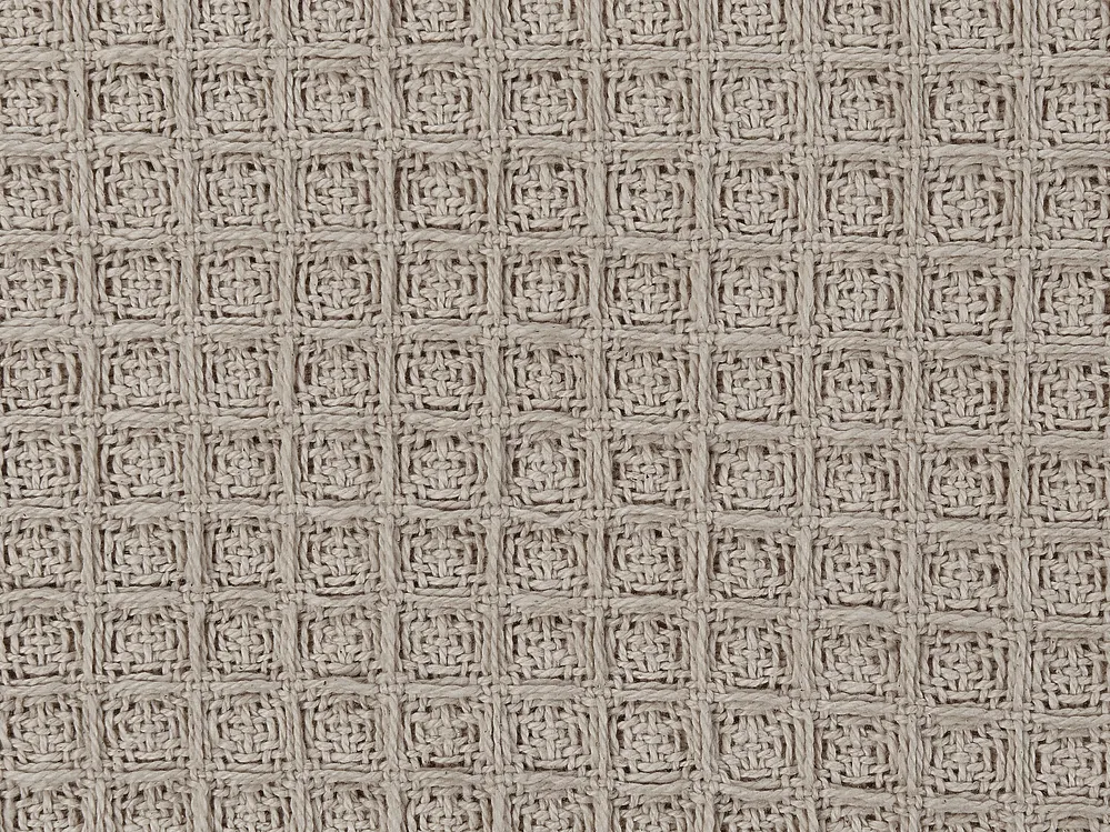 Tagesdecke CHAGYL Baumwolle 200 x 220 cm Taupe_917944