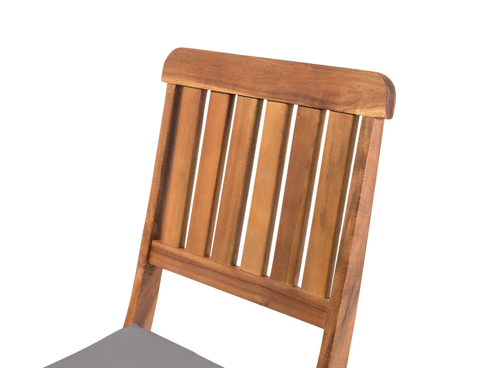 Gartenmöbel Set 6-Sitzer CENTO inkl. Kissen Akazienholz Braun_691125