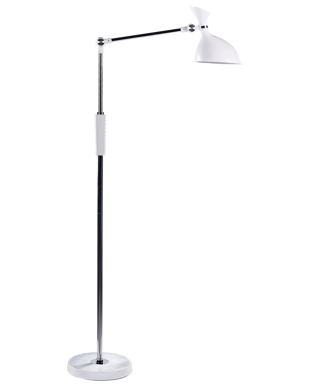 LED Stehlampe ANDROMEDA mit Dimmer Metall Weiß_979389