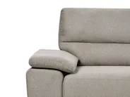Sofa 3 Seater VOGAR Fabric Light Brown_901188