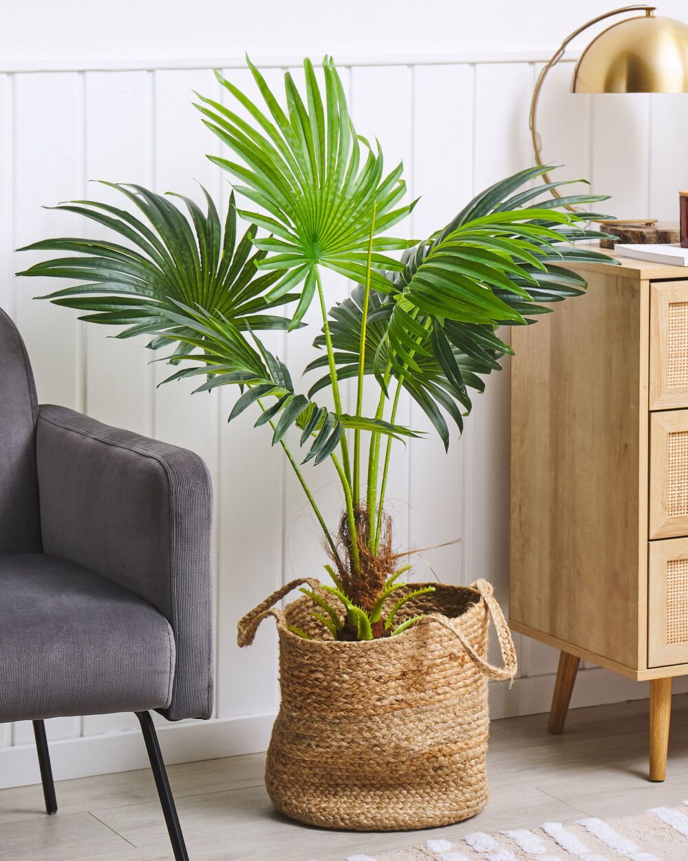Artificial Plant FAN PALM 100 cm Green