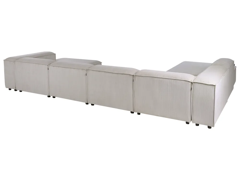 Modul Ecksofa 5-Sitzer ARDAL Cord Taupe rechtsseitig_1011176
