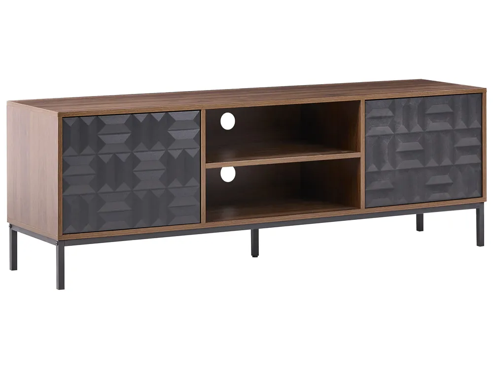 TV-Möbel CARAQUET Dunkelbraun