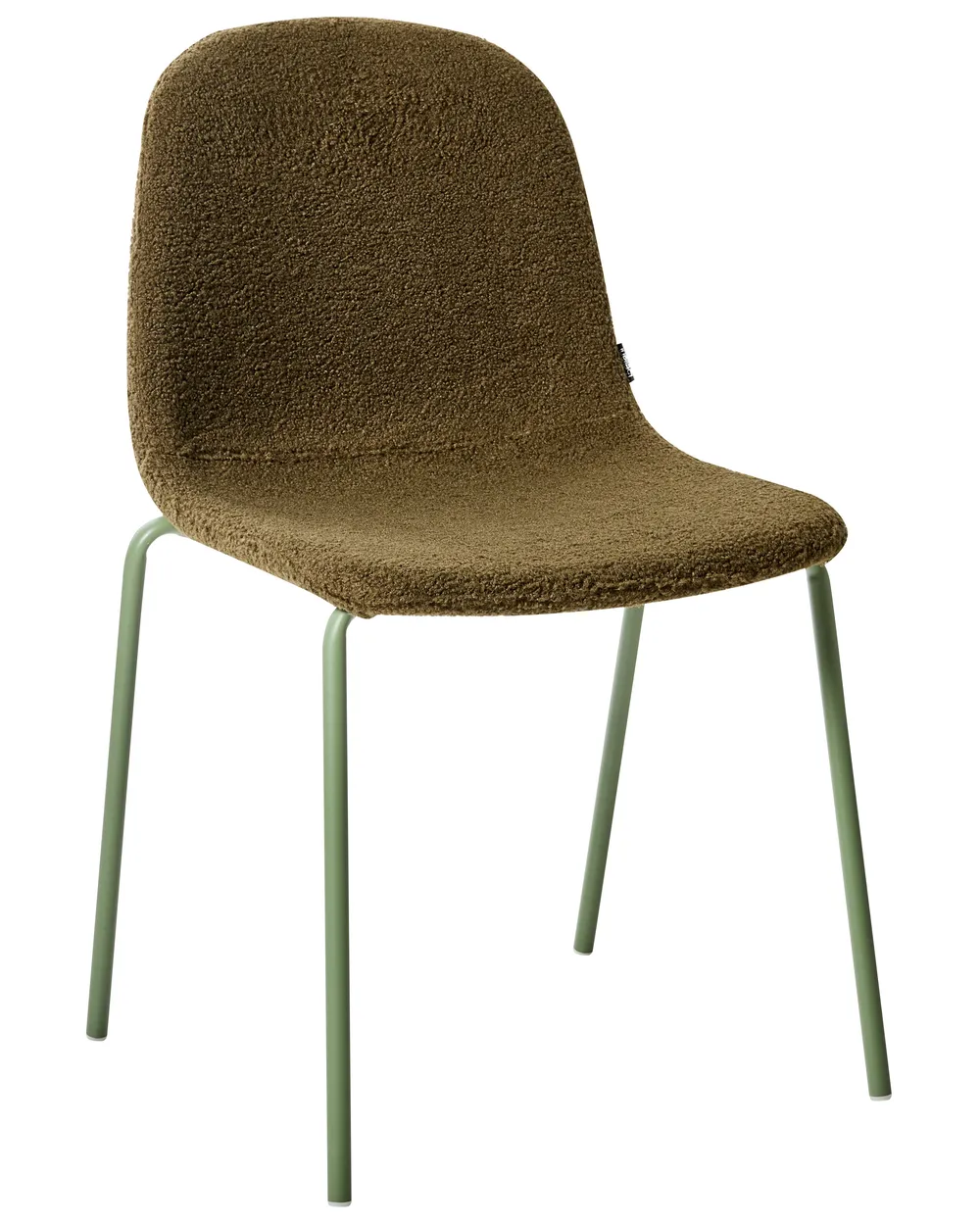 Set of 2 Conference Chairs LOMA Boucle Green_989977