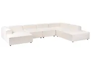Modular Corner Sofa 5 Seater ARDAL Boucle Off-White Left Hand_908570