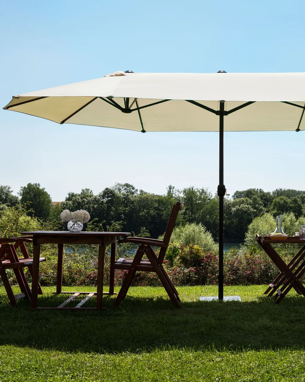 Sonnenschirm 460 cm SIBILLA Beige