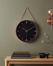 Wanduhr BEZAS Schwarz_1178418