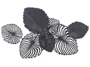 Wall Decor Leaf MAGNESIUM Metal 55 cm Gold_825276