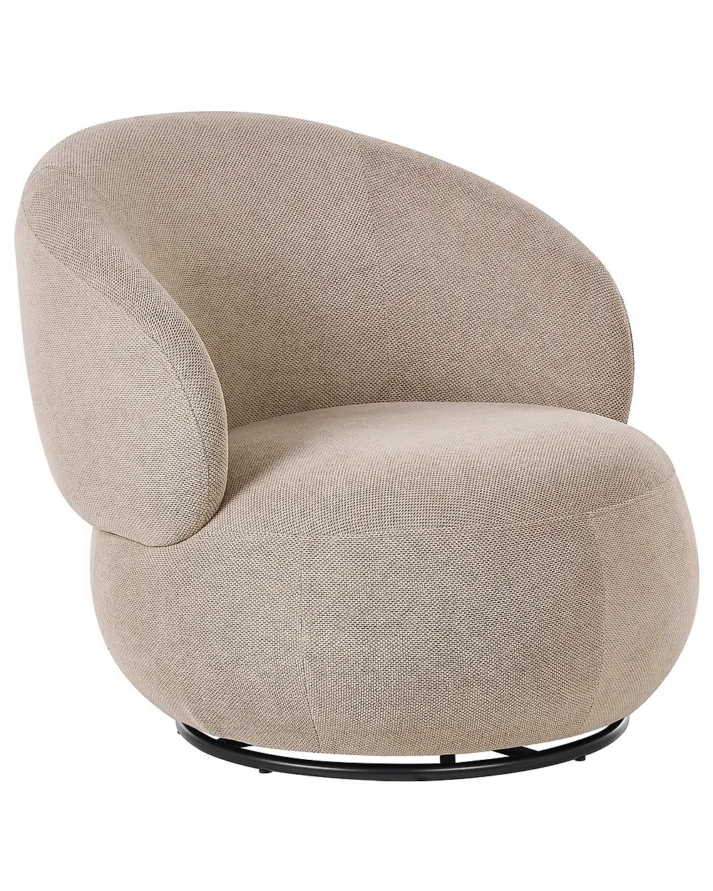 Swivel Armchair VAMMALA Taupe_1164570