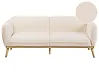 Sofa 3-Sitzer LJUNG Bouclé Hellbeige