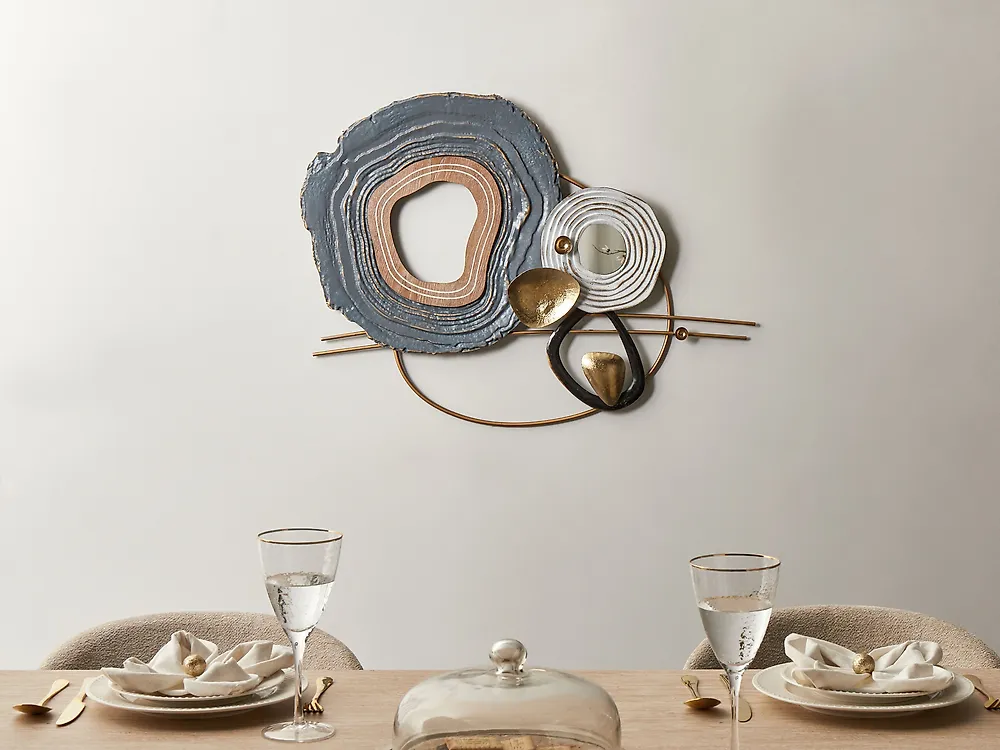 Wall Decor NEPTUNIUM 62 cm Metal Multicolour_1184853