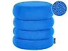 Pouf SUMPTER Bouclé Blau