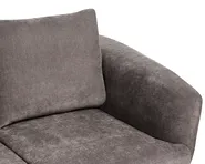 Sofa Set 3-Sitzer KJAER Chenillegewebe Taupe_1006932