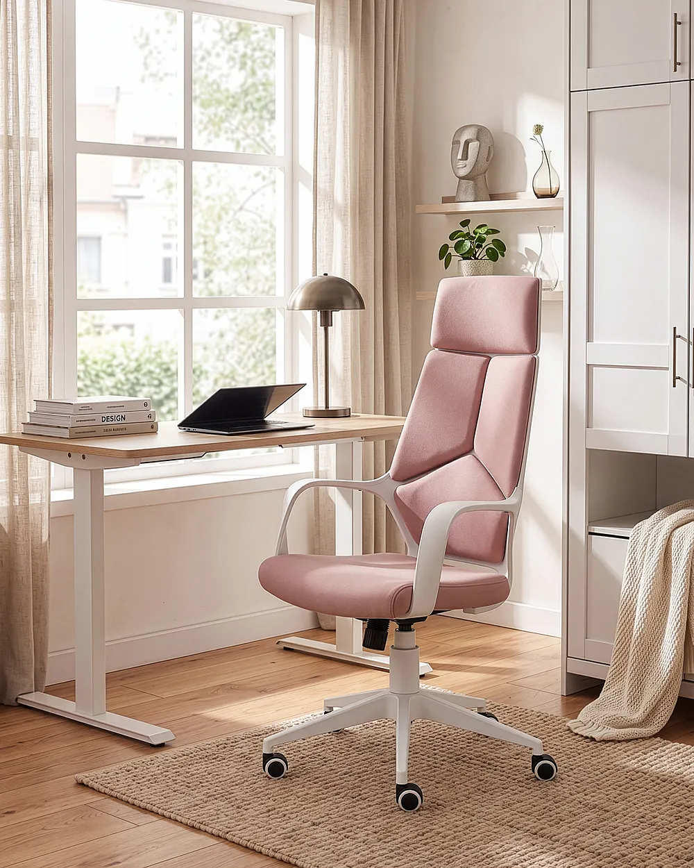 Office Chair DELIGHT Peach Pink_1154073