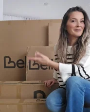 Hängeleuchte BELESSA Leinen Hellbeige_1173986