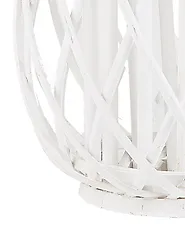 Lantern MAURITIUS 40 cm Willow Wood White_734190
