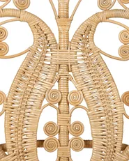 Pfauenstuhl CARRARA Rattan Naturfarben_885398
