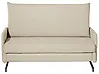 Schlafsofa 2-Sitzer BELFAST Stoff Beige