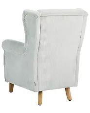 Wingback Chair ABSON Corduroy Light Blue_1186188