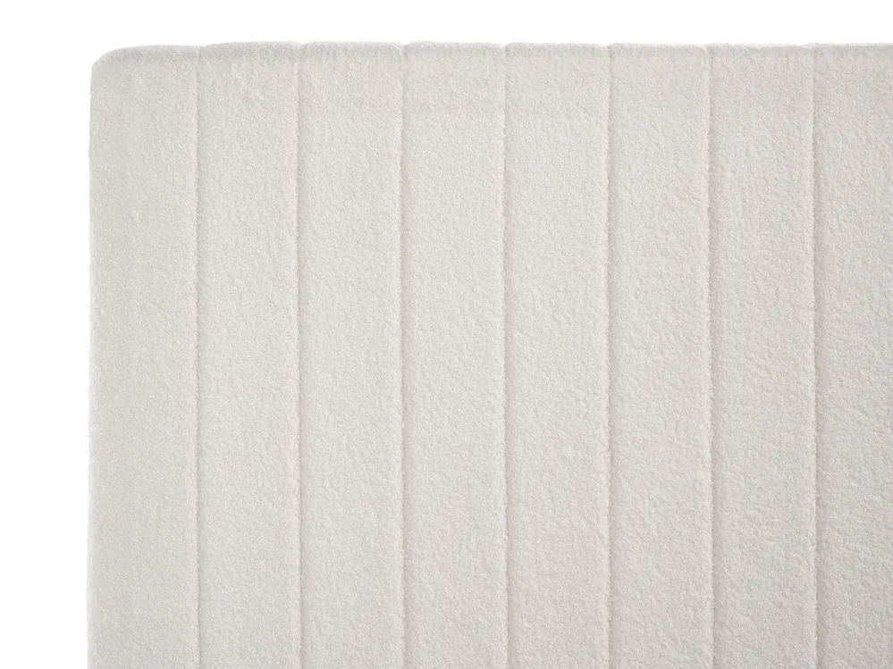 Ottoman Bed VION Boucle Off-White 120 x 200 cm (EU Small Double)_1062889