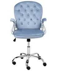 Desk Chair PRINCESS Velvet Light Blue_975550