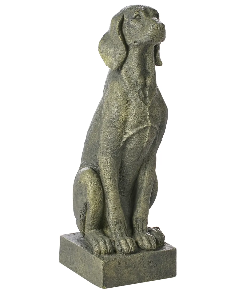 Gartenskulptur NAIROBI Hund Grün
