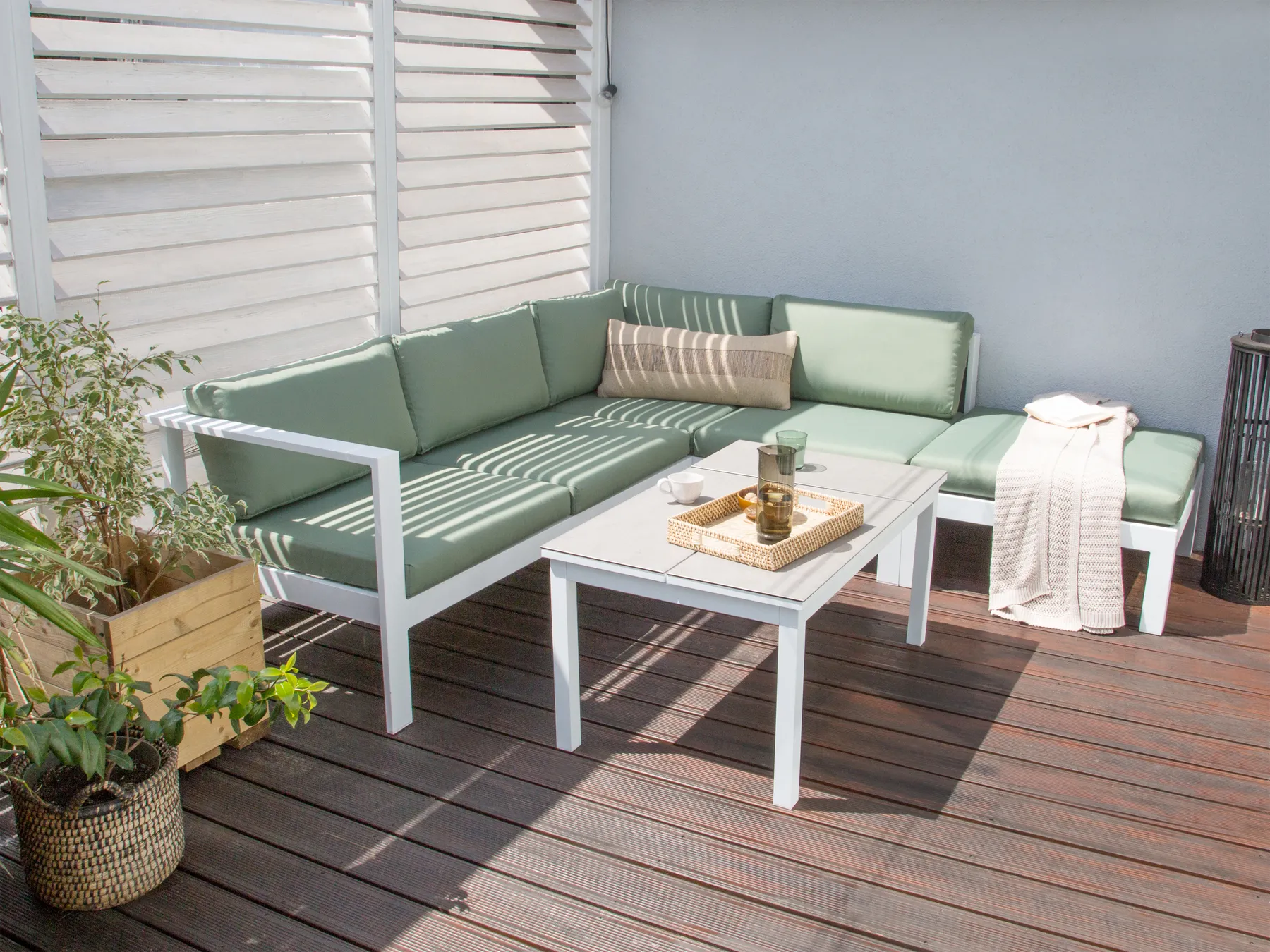 Outdoor Cushion Cover Set MESSINA Green_930700