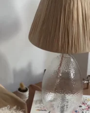 Table Lamp BLANCO Glass Natural_975367