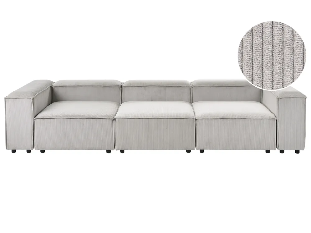 Modulsofa 3-Sitzer ARDAL Cord Taupe