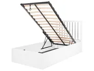Bett mit Stauraum ROUVILLERS Weiß 90 x 200 cm_907987