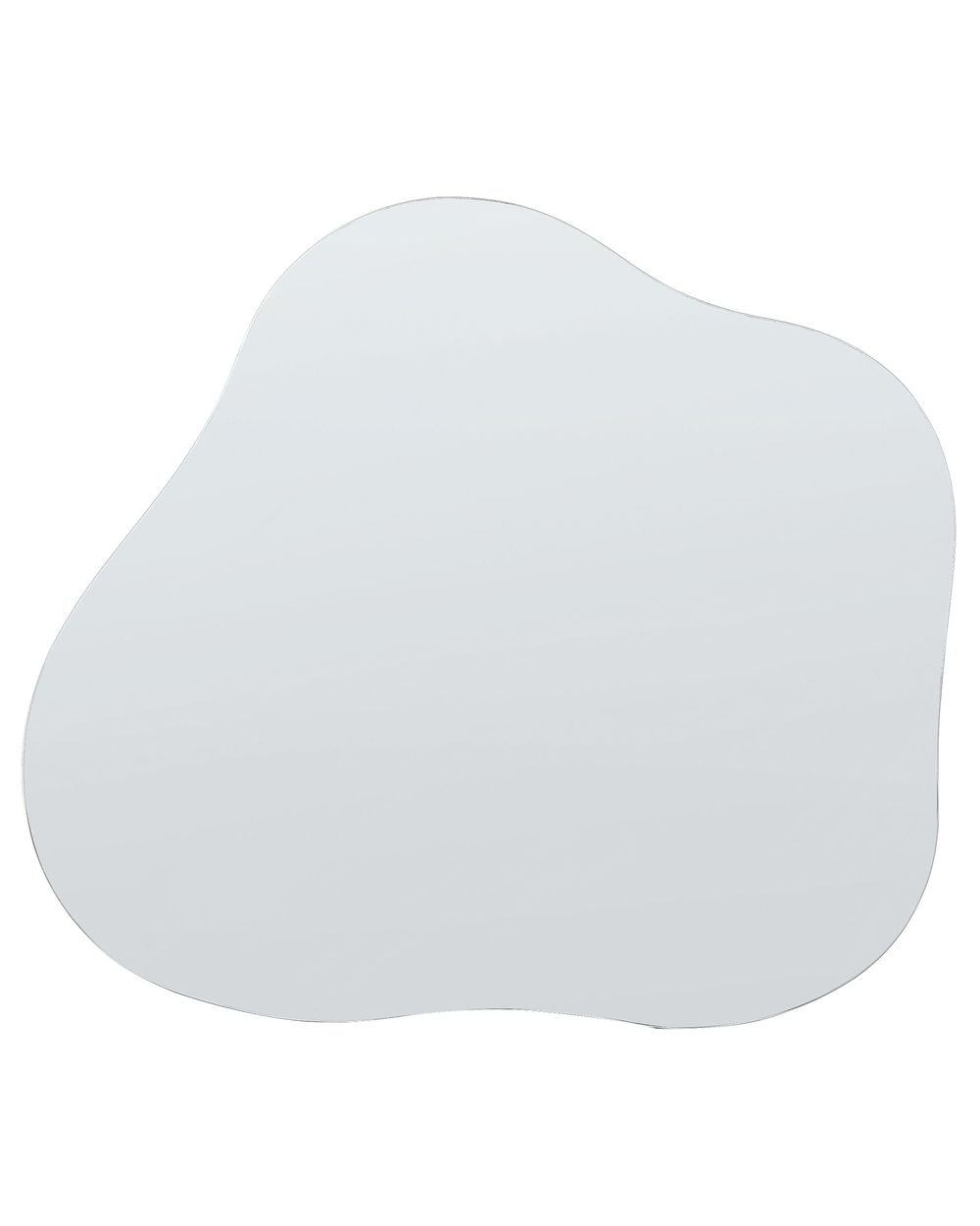 Wall Mirror BAGNEUX 50 cm 55 cm Silver