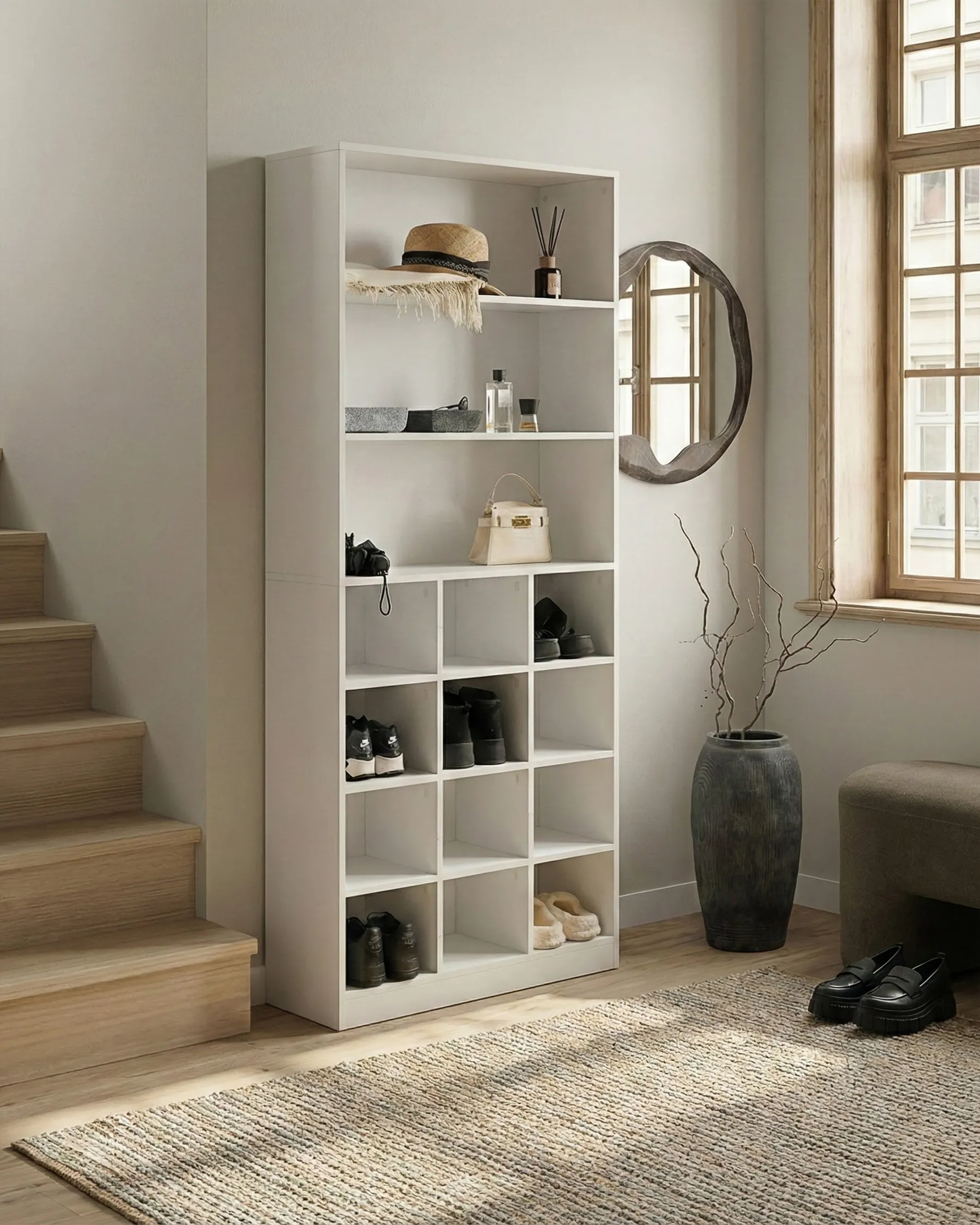 Schuhschrank LAJAMANU Weiß_1050251