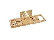 Bathroom Tray LOWES Bamboo Light Brown_926875