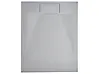 Duschwanne AZZURRO 80 x 100 x 3 cm Grau