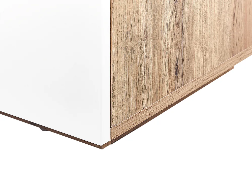 Home Office Desk 2 Door Sideboard GORAN White_824562