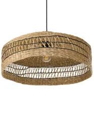 Pendant Lamp CUVO Wicker Natural_1081082