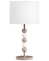 Tafellamp LOKY Metaal Wit/beige