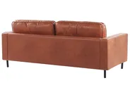 Sofa Set 4-Sitzer SAVALEN Kunstleder Goldbraun_779216