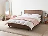 Wasserbett Bouclé ALBI 140 x 200 cm Braun
