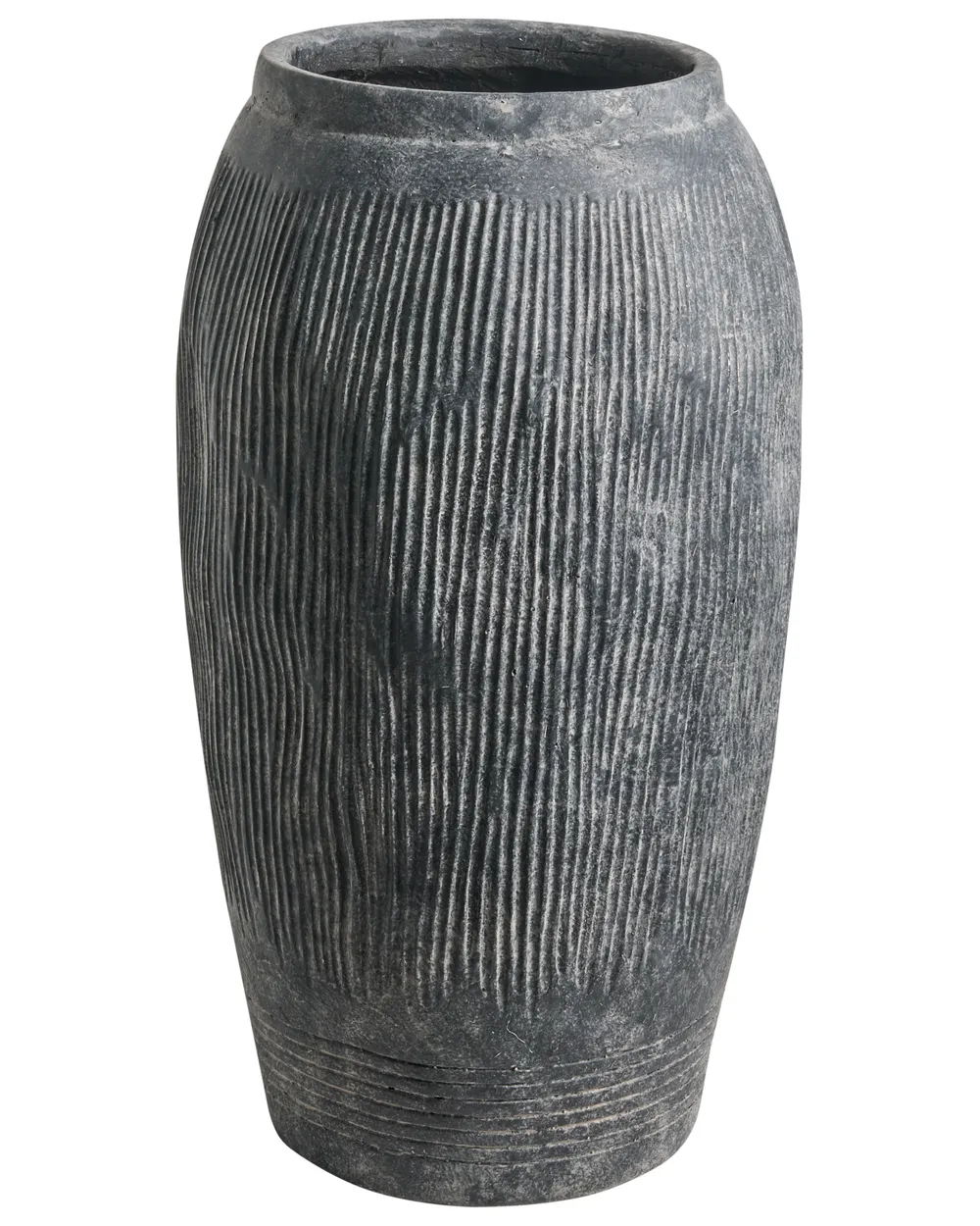 Blumenvase ARGINO 50 cm Grau