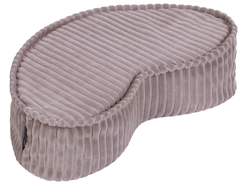 Pouf NILI Samtstoff Hellbeige_950360