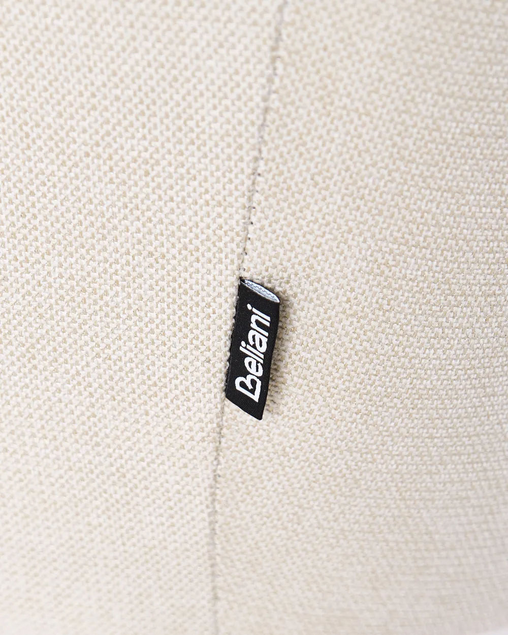 Ohrensessel VEJLE mit Fußstütze Stoff Hellbeige_1017432