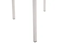 Gartenmöbel Set 6-Sitzer COSOLETO/GROSSETO Sicherheitsglas Marmor Optik Grau_881818
