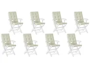 Sitzauflagen 8er Set MAUI PREMIUM Hellgrün_989003