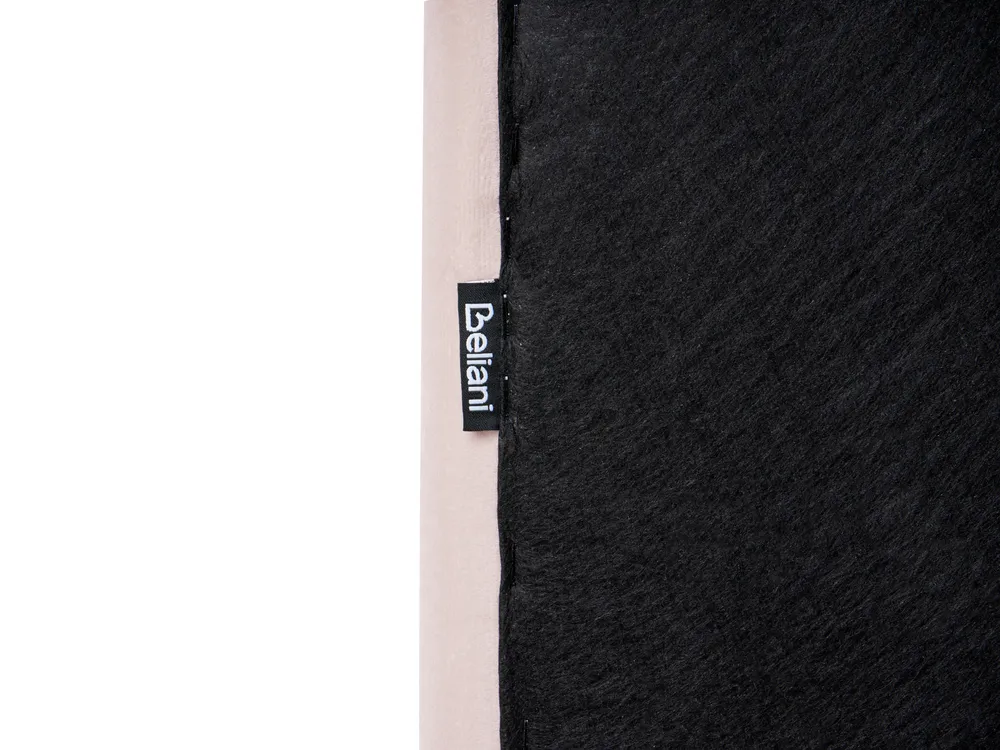 Bett mit Stauraum LUNAN Pastellrosa 180 x 200 cm_1051488